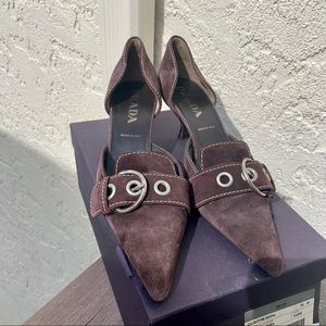 Vintage Prada Kitten Heels